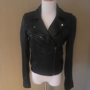 Leather jacket